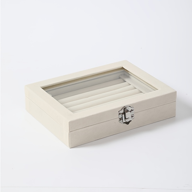 Jewelry Organizer Box for Rings and Earrings